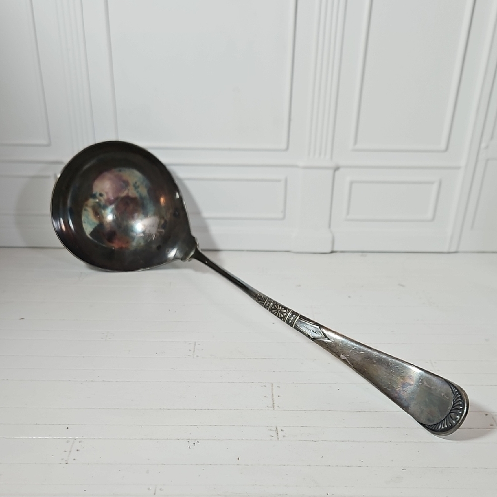 Rogers Ladle Pat 1888 Silverplate